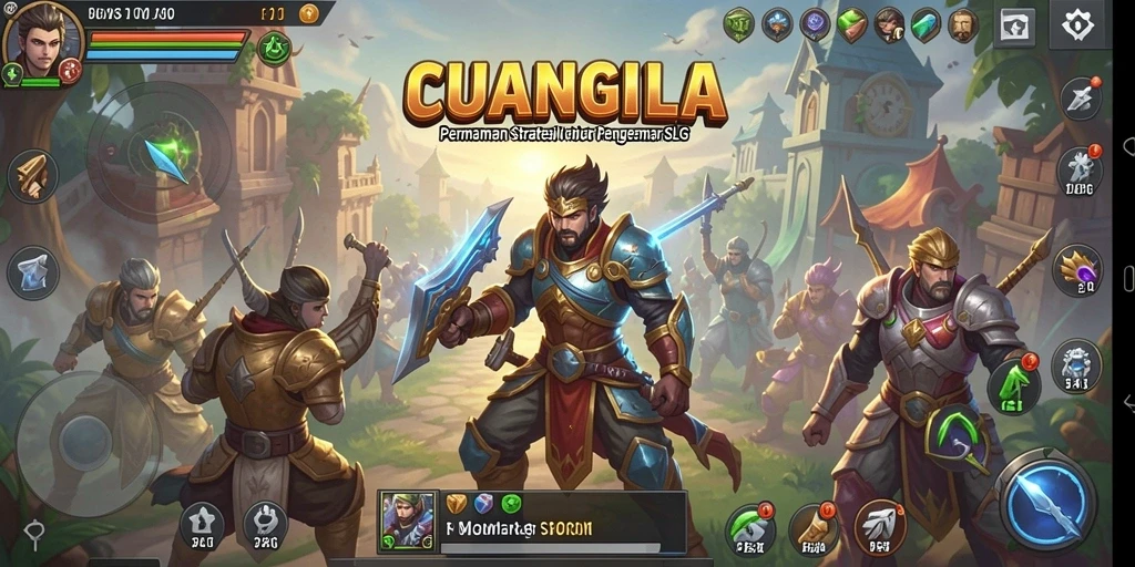 Tampilan permainan CUANGILA dengan strategi mendalam.