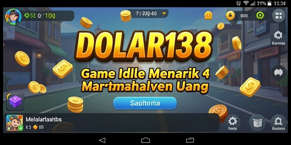 Tangkapan layar utama DOLAR138 menunjukkan gameplay yang menarik dan interaktif.