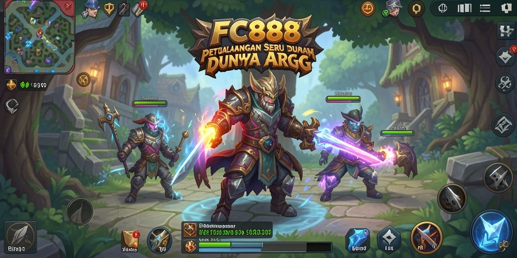 Menampilkan aksi seru dalam gameplay ARPG yang mendebarkan.