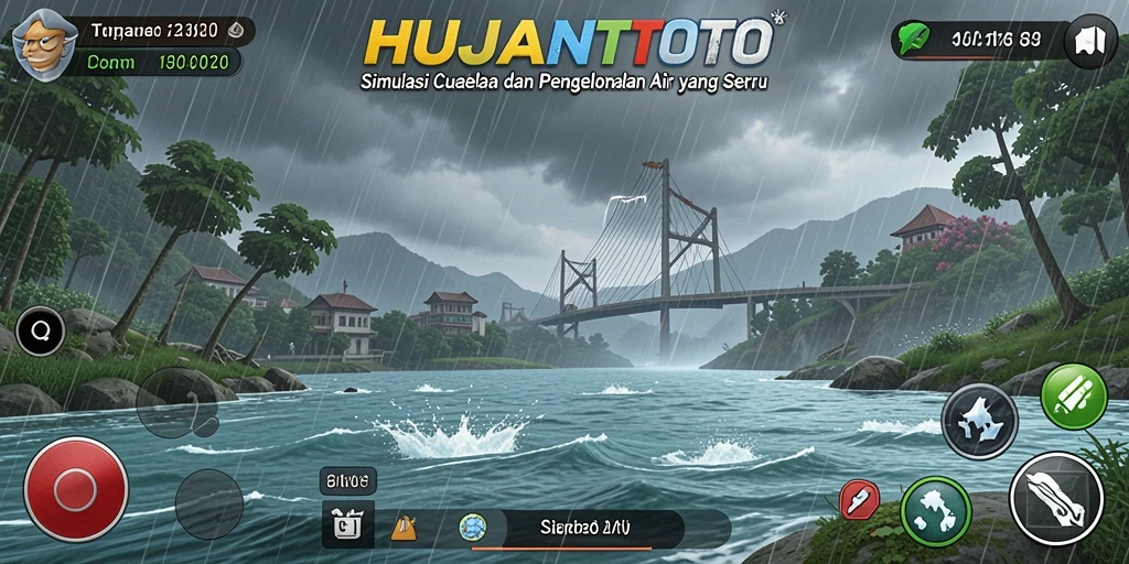 Tampilan menarik dari gameplay HUJANTOTO yang menantang.