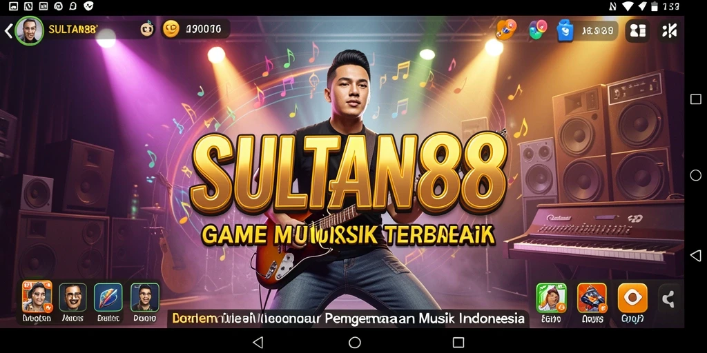 Tampilan gameplay <strong>SULTAN88</strong> dengan berbagai tantangan musik yang menarik.