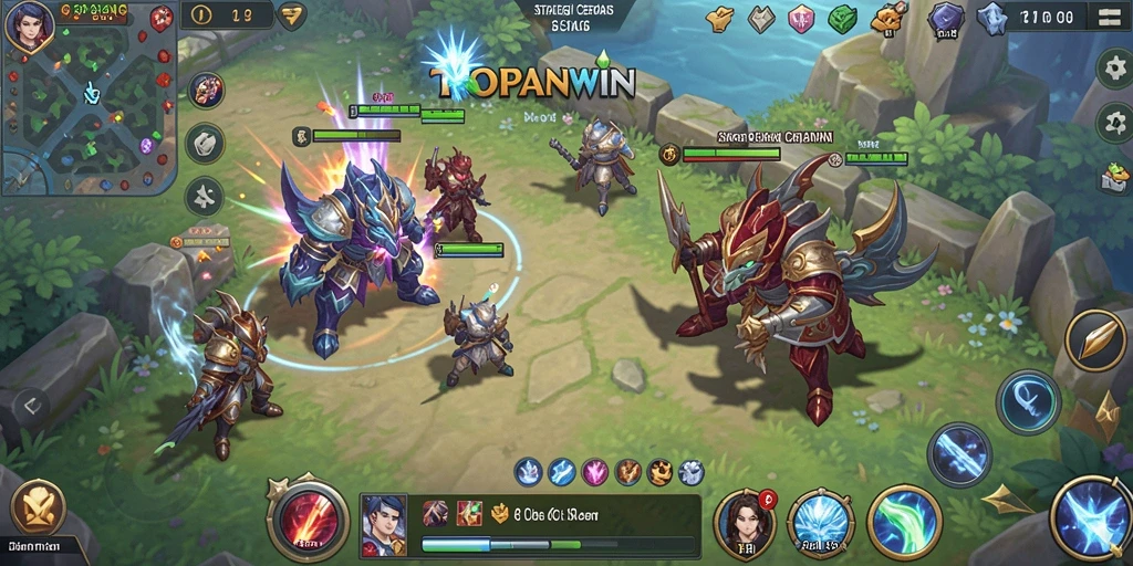 Gameplay mendebarkan dalam TOPANWIN yang penuh strategi.